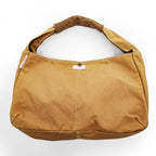 BAG'n'NOUN Joiner L Large Canvas Shoulder Tote Bag Camel Brown Made in Japan