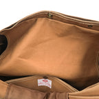 BAG'n'NOUN Joiner L Large Canvas Shoulder Tote Bag Camel Brown Made in Japan