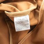 BAG'n'NOUN Joiner L Large Canvas Shoulder Tote Bag Camel Brown Made in Japan