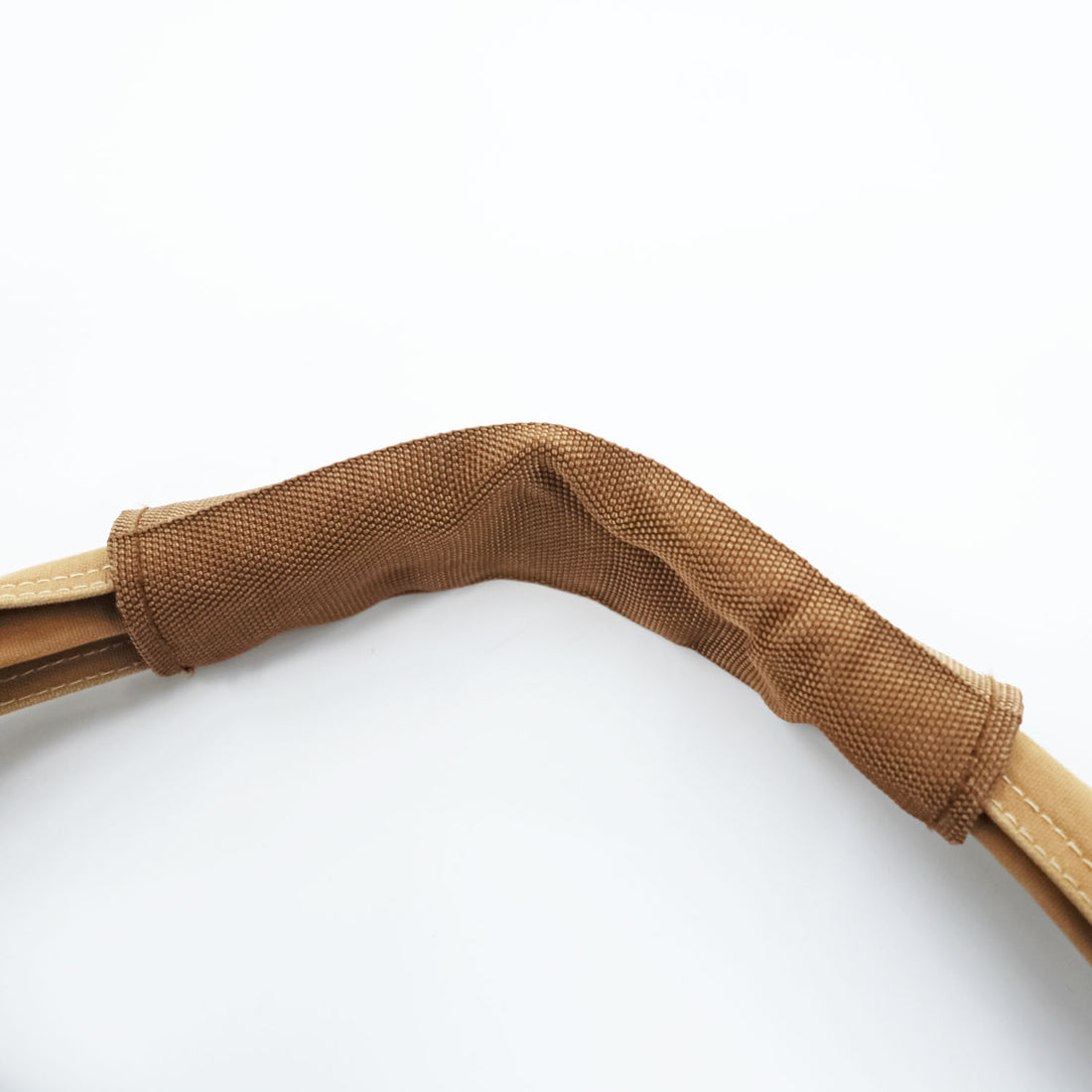 BAG'n'NOUN Joiner L Large Canvas Shoulder Tote Bag Camel Brown Made in Japan