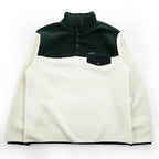 SIERRA DESIGNS XL Color Block Sherpa Fleece Half Snap Pullover Hale Snap Pullover
