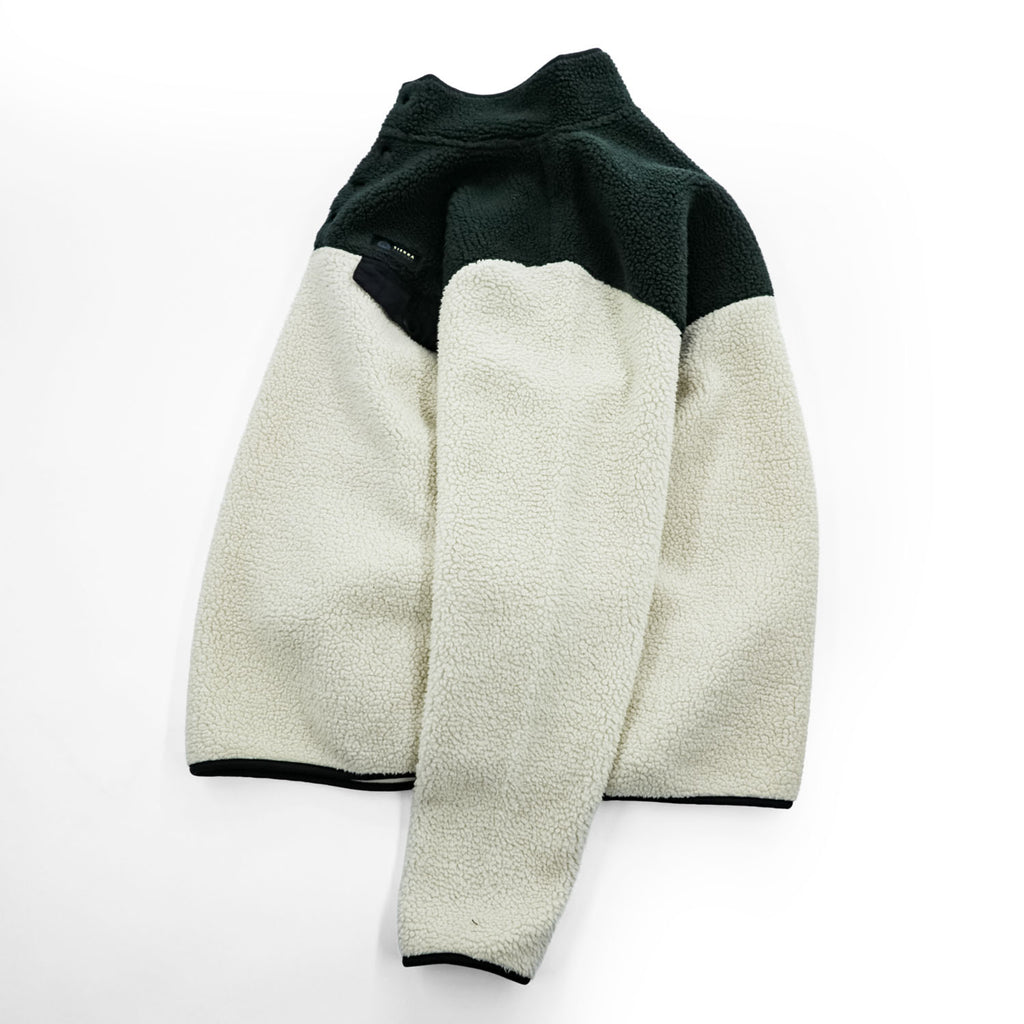 SIERRA DESIGNS XL Color Block Sherpa Fleece Half Snap Pullover Hale Snap Pullover