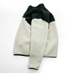 SIERRA DESIGNS XL Color Block Sherpa Fleece Half Snap Pullover Hale Snap Pullover
