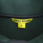SIERRA DESIGNS XL Color Block Sherpa Fleece Half Snap Pullover Hale Snap Pullover
