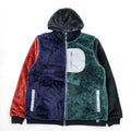 gym master G802365 Reversible Boa Hooded Jacket L Multicolor Reversible Boa x Taslon Hood Jacket 2020s