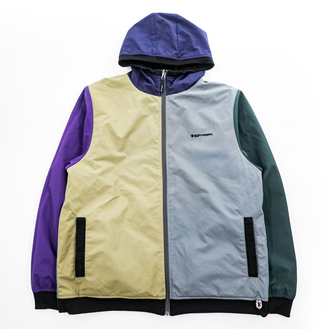 gym master G802365 Reversible Boa Hooded Jacket L Multicolor Reversible Boa x Taslon Hood Jacket 2020s