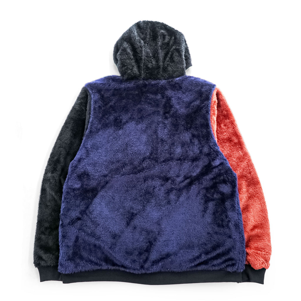 gym master G802365 Reversible Boa Hooded Jacket L Multicolor Reversible Boa x Taslon Hood Jacket 2020s