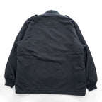 Pendleton Black Wool Military Bomber Jacket XXL Epaulets Double Zip USA Fabric