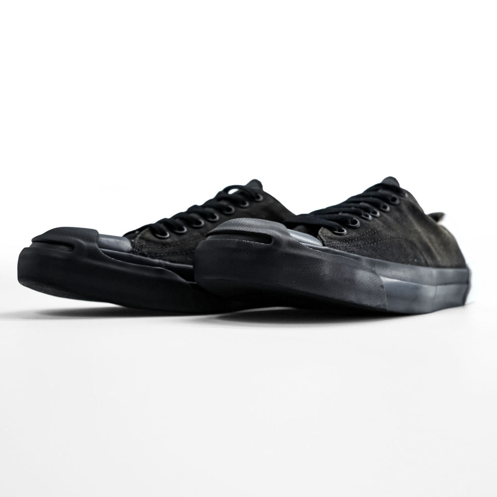CONVERSE Jack Purcell Bicolor MONOPANEL Canvas Sneakers Black White US9.5 1CK968