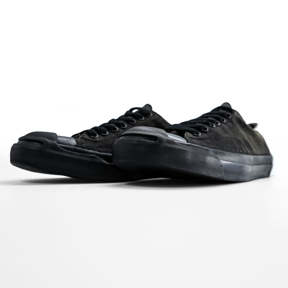 CONVERSE Jack Purcell Bicolor MONOPANEL Canvas Sneakers Black White US9.5 1CK968