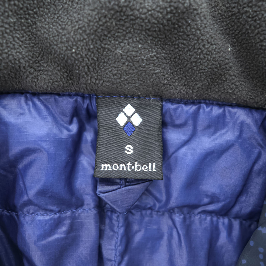 mont-bell Down Hanten 1101570 Navy Size S Puffer Jacket