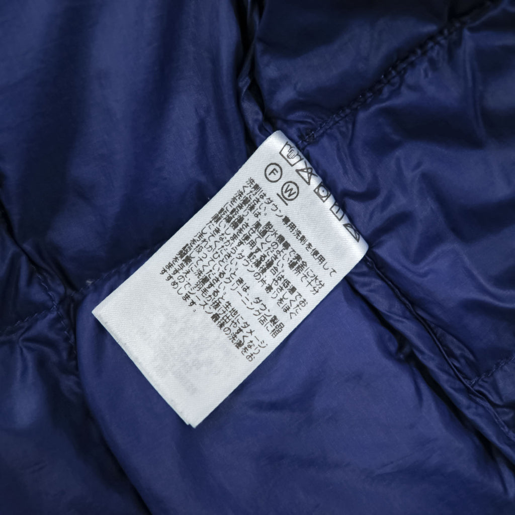 mont-bell Down Hanten 1101570 Navy Size S Puffer Jacket
