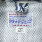 nanamica 日本製 ワークウェア セットアップ L ヒッコリーストライプ SUAS926 SUCS927
