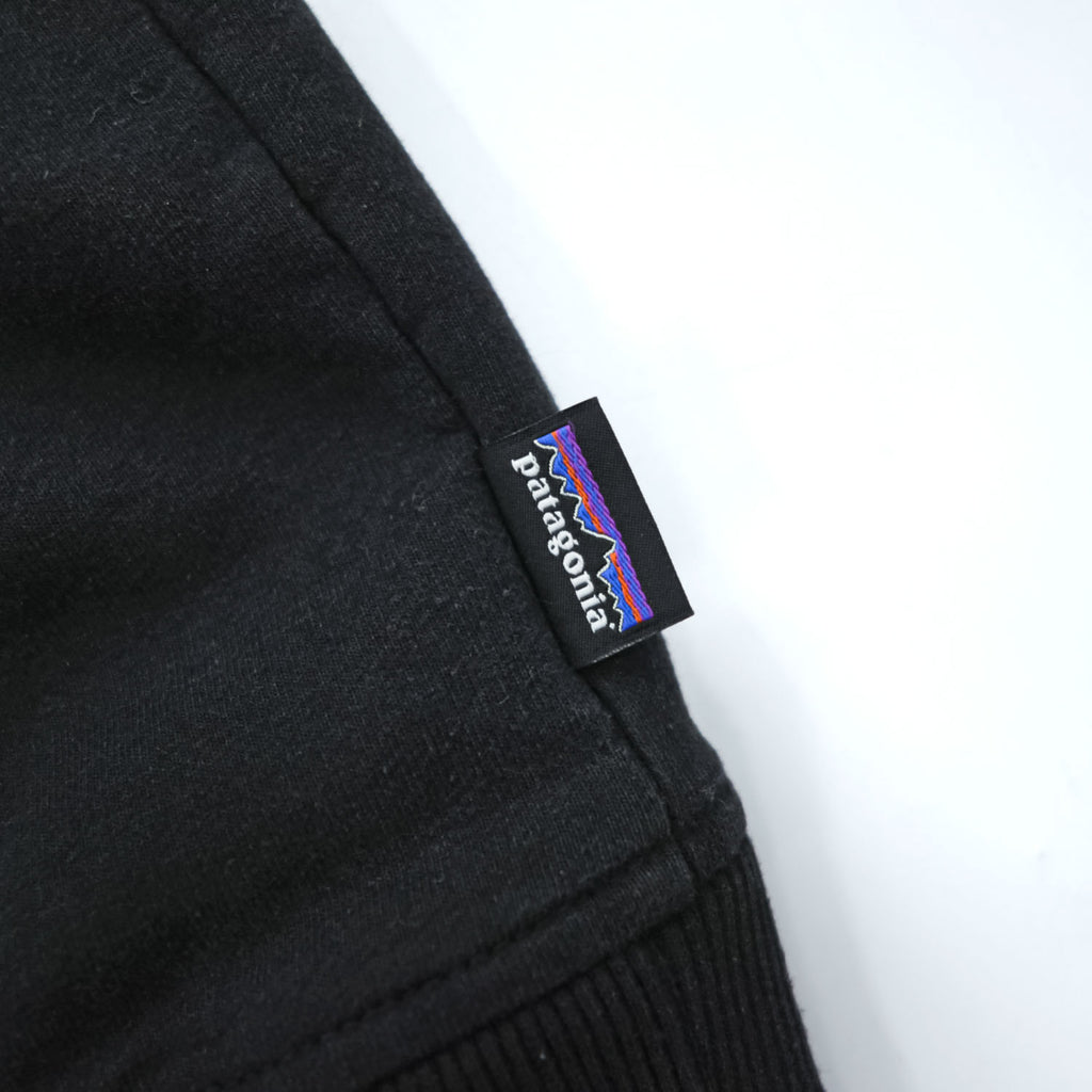 Patagonia P-6 Logo Uprisal Hoody Black Pullover Hoodie Men's L