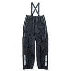 HARLEY DAVIDSON ゴアテックス GORE-TEX 防水 オーバーオール ビブパンツ XL ブラック リフレクター レインパンツ 裾ジップ スリット