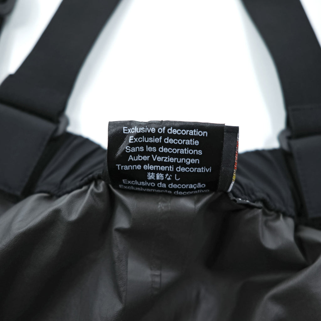 HARLEY DAVIDSON ゴアテックス GORE-TEX 防水 オーバーオール ビブパンツ XL ブラック リフレクター レインパンツ 裾ジップ スリット