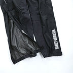 HARLEY DAVIDSON ゴアテックス GORE-TEX 防水 オーバーオール ビブパンツ XL ブラック リフレクター レインパンツ 裾ジップ スリット