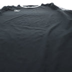 Umbro Premier Black White Geometric Stripe Long Sleeve T-Shirt XL