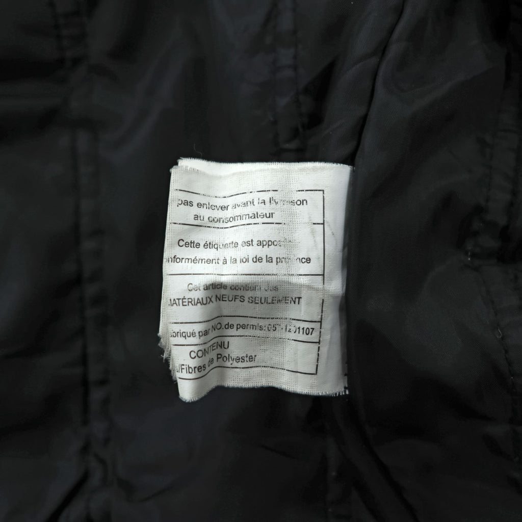 CANADA SPORTSWEAR レザー切替 メルトンウール スタジャン L ブラック ライナー着脱 グラデュエート