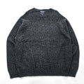 PENDLETON 20s Washable Shetland Wool Crewneck Sweater Charcoal Gray XXL Shetland Crew
