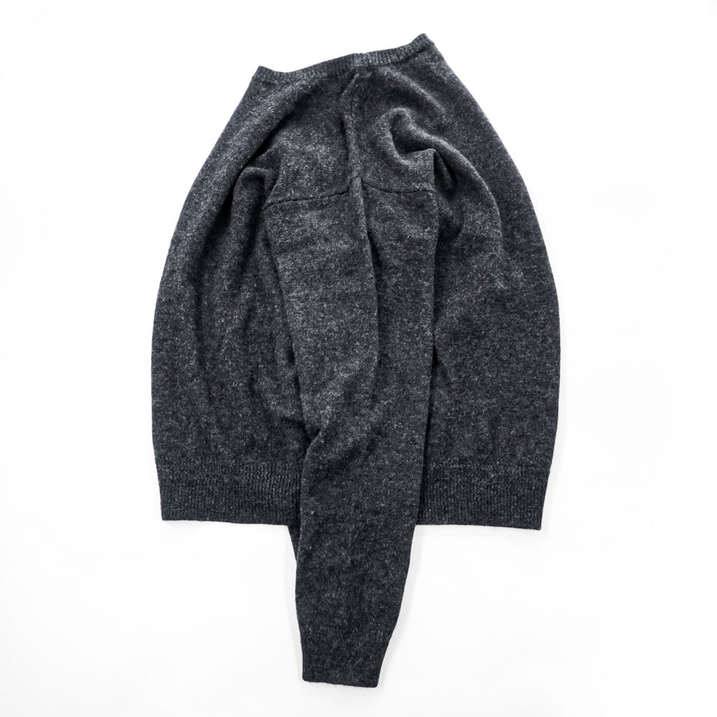 PENDLETON 20s Washable Shetland Wool Crewneck Sweater Charcoal Gray XXL Shetland Crew