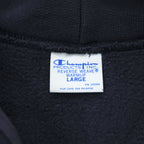 Champion 11.5oz COTTON USA リバースウィーブ REVERSE WEAVE ジップパーカー 青単タグ 復刻 L ネイビー 裏起毛 UNIVERSALジップ フロントポケット C3-Y134