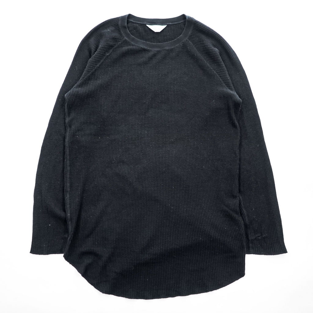 Unused, Made in Japan, Long-Sleeve T-Shirt, Size L, Black, Thermal