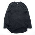 Unused, Made in Japan, Long-Sleeve T-Shirt, Size L, Black, Thermal
