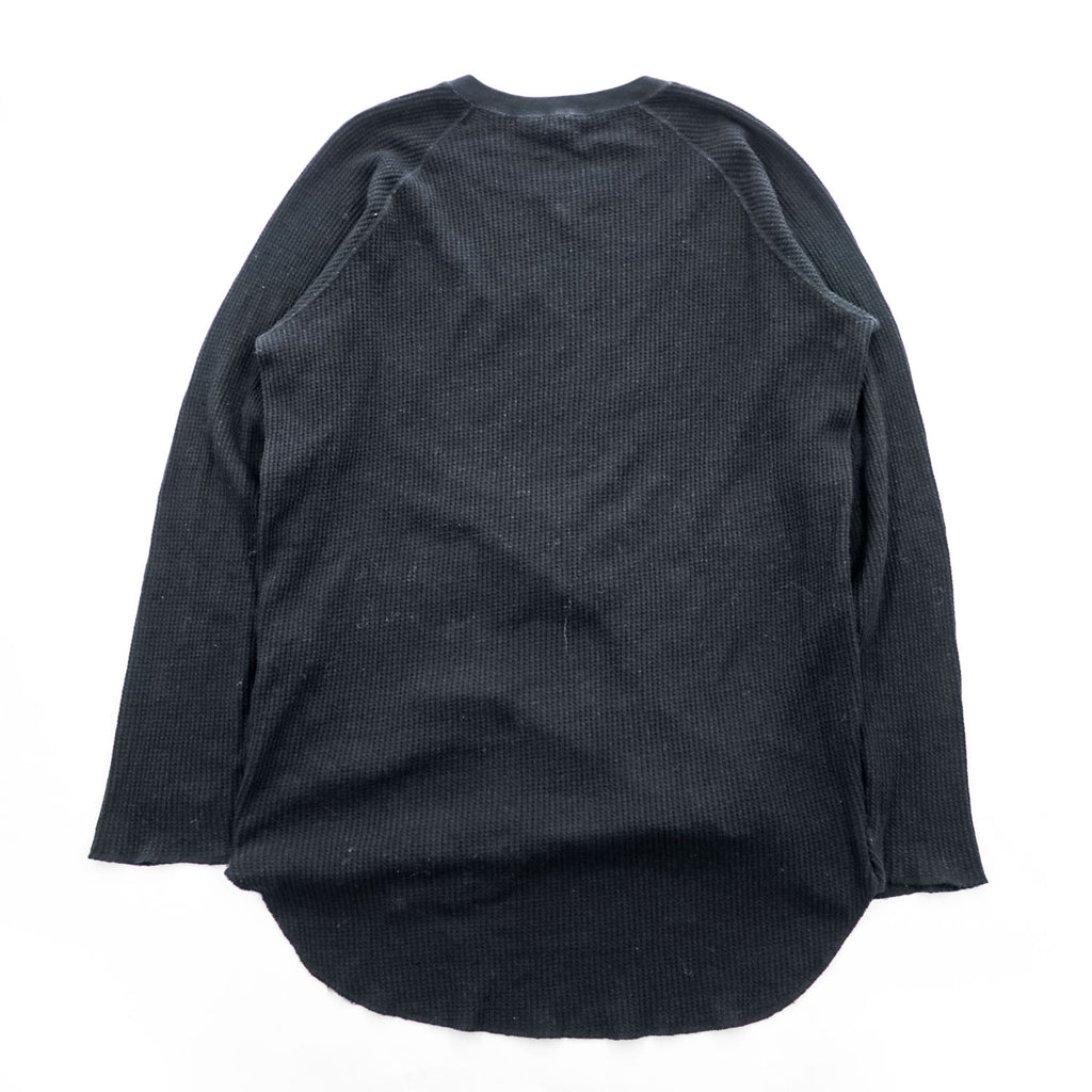 Unused, Made in Japan, Long-Sleeve T-Shirt, Size L, Black, Thermal - photo 3