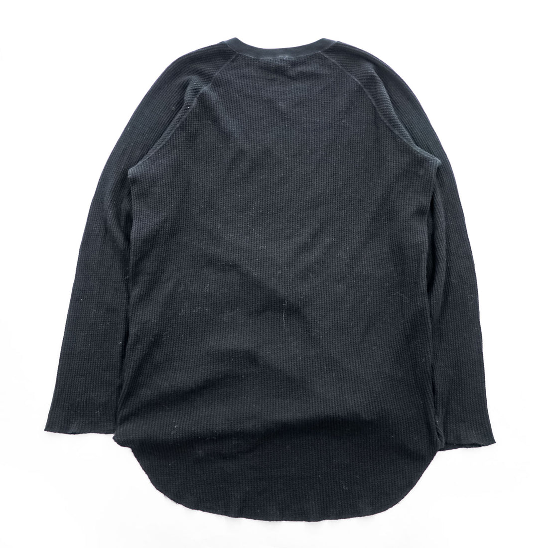 Unused, Made in Japan, Long-Sleeve T-Shirt, Size L, Black, Thermal - photo 3