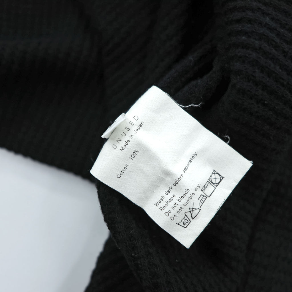 Unused, Made in Japan, Long-Sleeve T-Shirt, Size L, Black, Thermal - photo 6