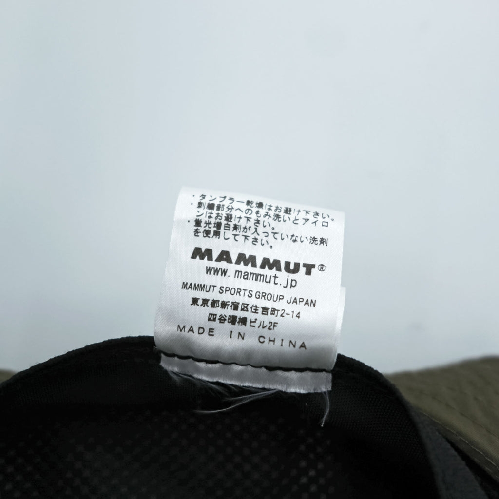 MAMMUT アウトドア ハット バケットハット GORE-TEX ALL WEATHER HAT ゴアテックス 防水 あご紐 ストラップ付き JP1090-04150