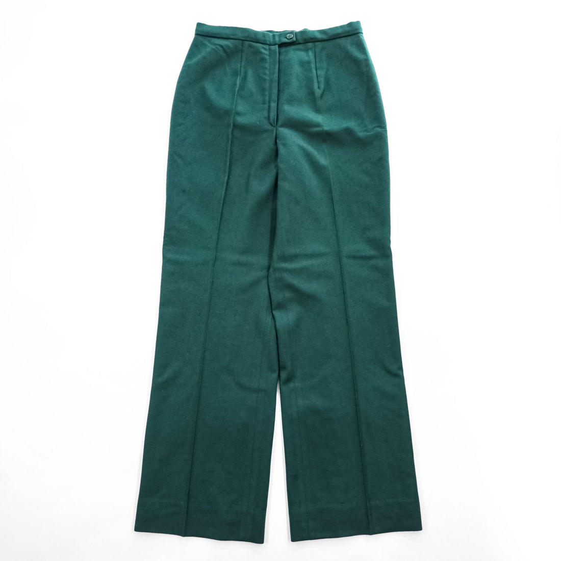 PENDLETON USA製 70年代 ヴィンテージ ワイド フレアスラックス パンツ M グリーン ロケットTALONジップ
