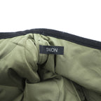TAION TAION-101ZML-1 V Neck Zip Jacket Black Men's L 2020s