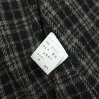Vintage Belted Trench Coat 日本製 トレンチコート M ブラウン ベルト付 ライナー着脱 アシンメトリー