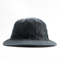 Ebbets Field Flannels Made in USA Black Pinstripe Adjustable Baseball Cap