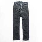 BIKKEMBERGS Slim Fit Black Denim Jeans Size 36 Made in Tunisia