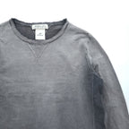 REMI RELIEF Made in Japan Vintage Treated Crewneck Sweatshirt Gray L - photo 8