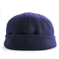 NEW YORK HAT CO. フィッシャーマン ロールキャップ Wool Thug ウールサグ ネイビー ショートワッチ