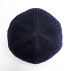 NEW YORK HAT CO. フィッシャーマン ロールキャップ Wool Thug ウールサグ ネイビー ショートワッチ（4枚目）