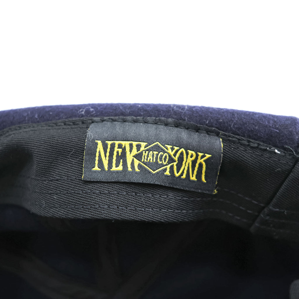 NEW YORK HAT CO. フィッシャーマン ロールキャップ Wool Thug ウールサグ ネイビー ショートワッチ（3枚目）