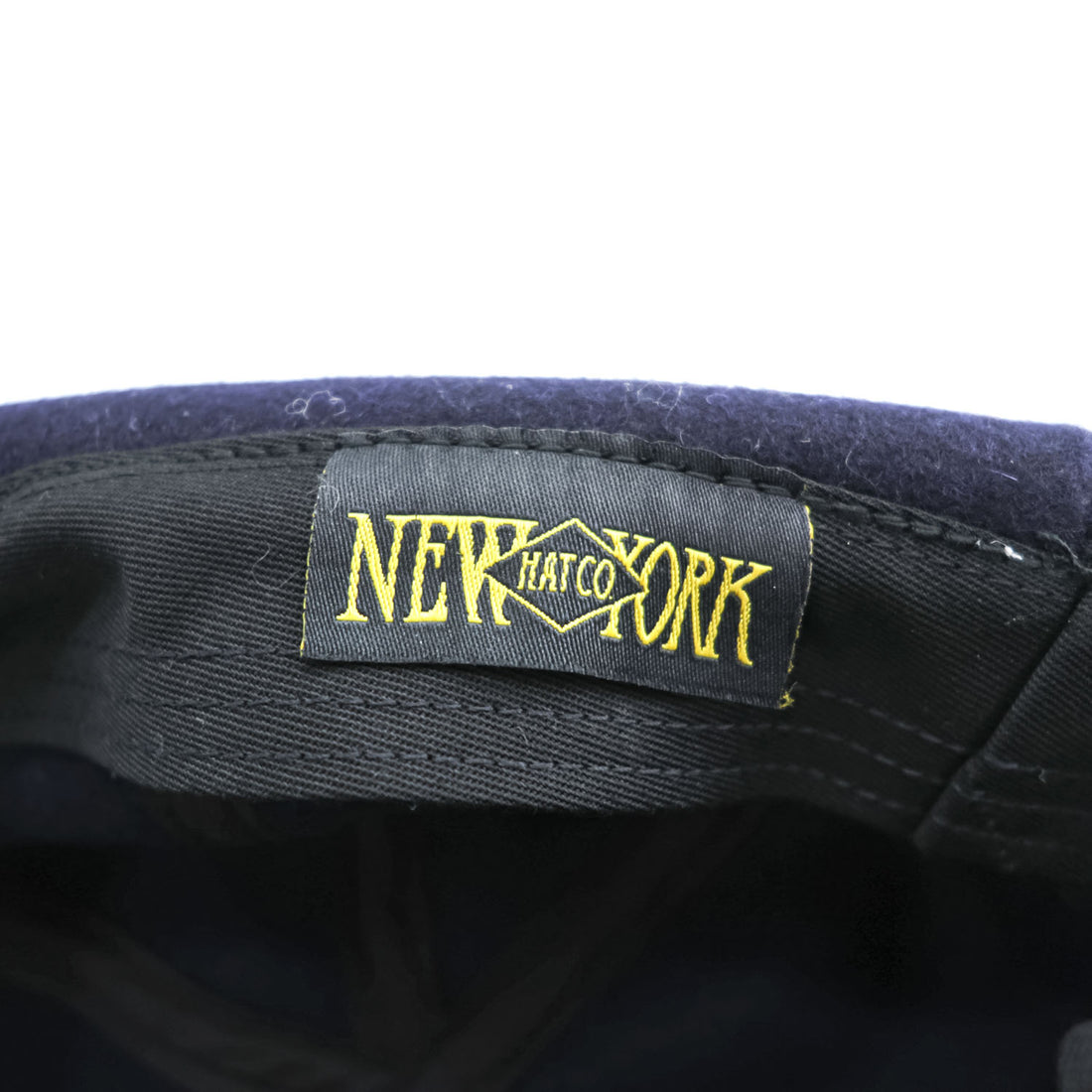 NEW YORK HAT CO. フィッシャーマン ロールキャップ Wool Thug ウールサグ ネイビー ショートワッチ（3枚目）