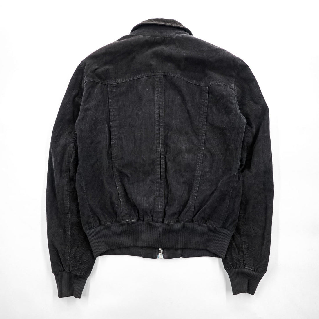 D&G DOLCE&GABBANA Black Corduroy Zip-Up Bomber Jacket Size 48 RB0236/STN03 - photo 5