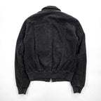 D&G DOLCE&GABBANA Black Corduroy Zip-Up Bomber Jacket Size 48 RB0236/STN03 - photo 5