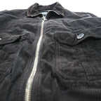D&G DOLCE&GABBANA Black Corduroy Zip-Up Bomber Jacket Size 48 RB0236/STN03 - photo 12