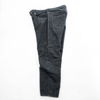A.PRESSE 2024SS Black Washed Denim Pants – Black, Size 38, Made in Japan - photo 2