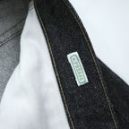 A.PRESSE 2024SS Black Washed Denim Pants – Black, Size 38, Made in Japan - photo 4