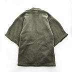 Snow Peak × kimono yamato Japan-Made fleece jacket, Haori size S, Khaki (green), Polartec outdoor kimono YT-21AU002 - photo 4