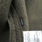 Snow Peak × kimono yamato Japan-Made fleece jacket, Haori size S, Khaki (green), Polartec outdoor kimono YT-21AU002 - photo 8