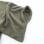 Snow Peak × kimono yamato Japan-Made fleece jacket, Haori size S, Khaki (green), Polartec outdoor kimono YT-21AU002 - photo 11